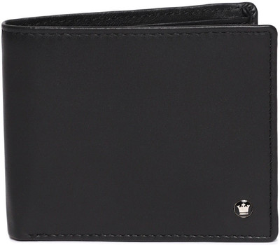 

Louis Philippe Men Casual Black Genuine Leather Wallet(6 Card Slots)