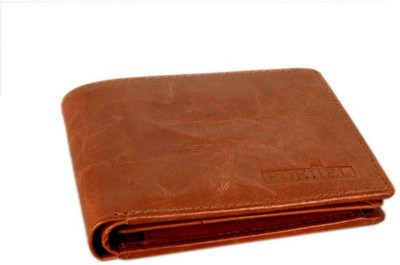 

Pokitel Men Brown Genuine Leather Wallet(8 Card Slots)