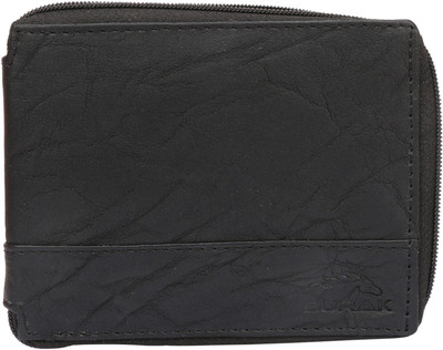 

BURAK Women Black Artificial Leather Wallet(4 Card Slots), Black-01