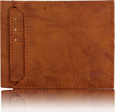 

BULLFINCH Men Formal, Casual Tan Genuine Leather Wallet(10 Card Slots)
