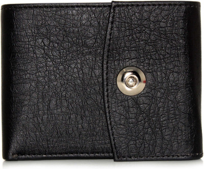 

Wildland Men Black Artificial Leather Wallet(6 Card Slots)