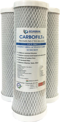 

CARBOFILT GCF1063 Solid Filter Cartridge(10 Micron, Pack of 1)