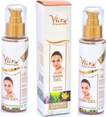 

Vitro Naturals Aloe Skin Gel 100 gm Set of 2(100 g)