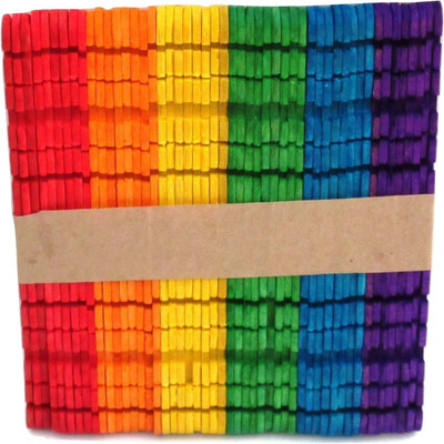 

OZ STORE WOODEN ZIG ZAG ICE CREAM STICKS 48 PCS 11CM EACH