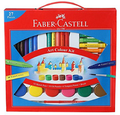 

Faber-Castell Art Colour Kit With Free Paint Brush