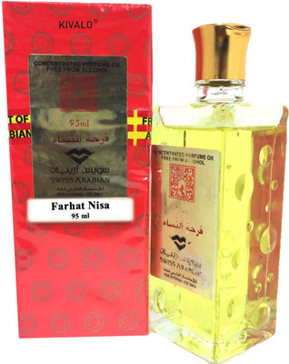 

Kivalo Ⓡ Farhat Nisa Fragrance Swiss Arabian Imported Pure Concentrated Attar - 95 ml Floral Attar(Floral)