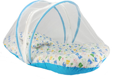 

Aayat Kids Luxury Bed Insects Protector Skin Friendly X72 Soft Baby Bed Breathable Crib(Fabric, Multicolor)