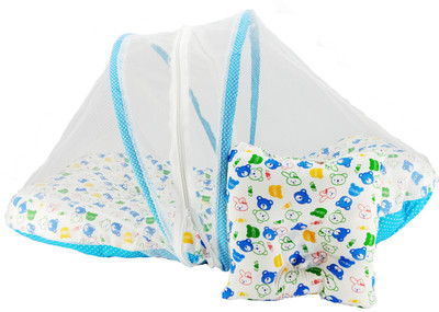 

Aayat Kids Luxury Bed Insects Protector Skin Friendly X69 Soft Baby Bed Breathable Crib(Fabric, Multicolor)