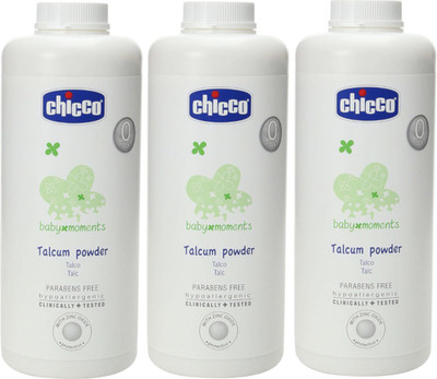 

Chicco Baby Powder 500 gms -Pack of 3(White)