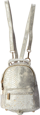 

Van Heusen Women PU Silver Backpack 21 L Backpack(Silver)