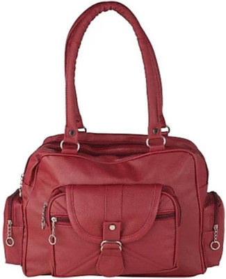 

onland 3 pocket bag Shoulder Bag(Maroon, 5 L)