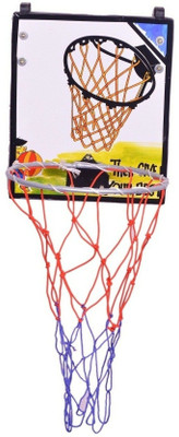 

SPORTSHOLIC New Super Hangable Basket Ball Board Ring For Size 3 Basket Ball For Indoor Play Basketball Ring(3 Basketball Size With Net)