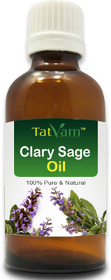 

Tatvam CLARY SAGE Essential Oil 30ml(Salvia Sclarea)100% Natural, Pure and Undiluted (30 ml)(30)
