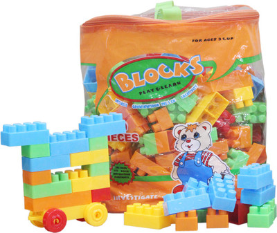 

Toys Factory building blocks Toys set includes 170 pcs big building blocks(Multicolor)