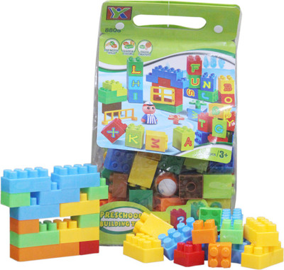 

Toys Factory building blocks Toys set includes 60 pcs big building blocks(Multicolor)