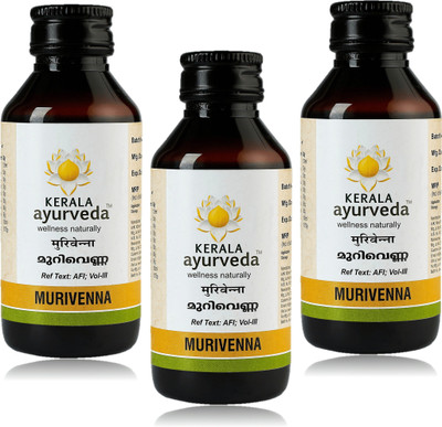 

Kerala Ayurveda Murivenna Thailam Combo Pack of 3 Liquid(300 ml)