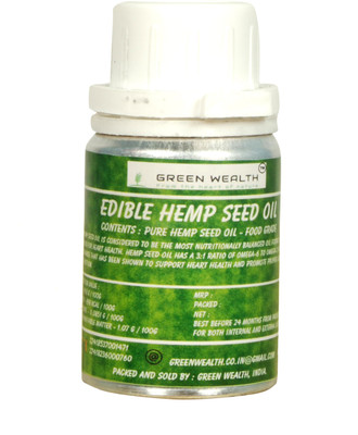 

greenwealth Green Wealth - Hemp Oil - 50 ML(50 ml)