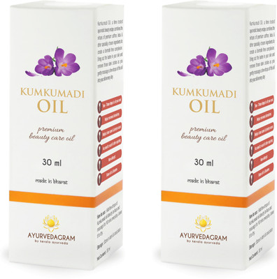 

Kerala Ayurveda Kumkumadi Oil Combo Pack of 2(60 ml)