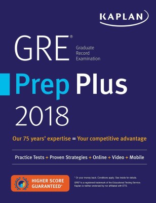 GRE Prep Plus 2018(English, Paperback, Kaplan Test Prep)