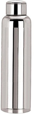 KUBER INDUSTRIES Stainless Steel Fridge Water Bottle/Refrigerator Bottle/Thunder (1000 ML)-Kitchenware Set of 1 Pcs (Code-BT02) 1000 ml Bottle(Pack of 1, Silver, Steel)