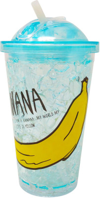 

Parteet Jelly Sipper/Gel Feezer Sipper/ Icecream Cup with Straw for Cold Beverages, (Blue) 450 Sipper(Pack of 1, Multicolor)