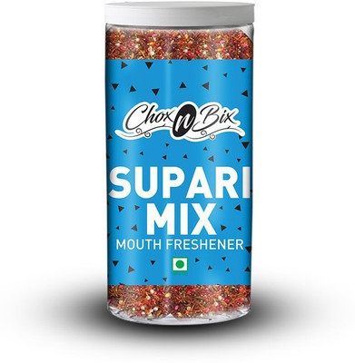 

Chox N Bix Supari Mix Fennel, Melon, Menthol, Corainder, Spices Mouth Freshener