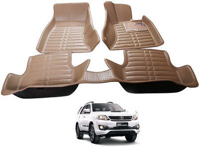 AYW Plastic 5D Mat For  Toyota Fortuner Old(Beige)