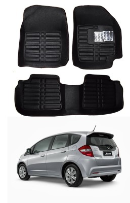 AYW Plastic 5D Mat For  Honda Jazz(Black)