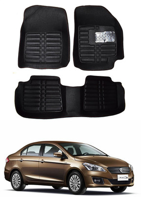 AYW Plastic 5D Mat For  Maruti Suzuki Ciaz(Black)