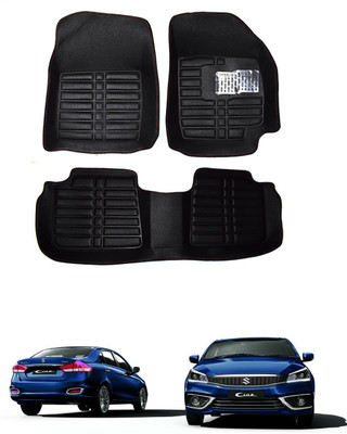 AYW Plastic 5D Mat For  Maruti Suzuki Ciaz(Black)