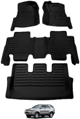 AYW Plastic 5D Mat For  Toyota Fortuner Old(Black)