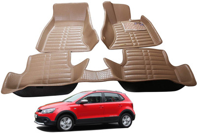 AYW Plastic 5D Mat For  Volkswagen Polo(Beige)