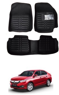 AYW Plastic 5D Mat For  Honda Amaze(Black)