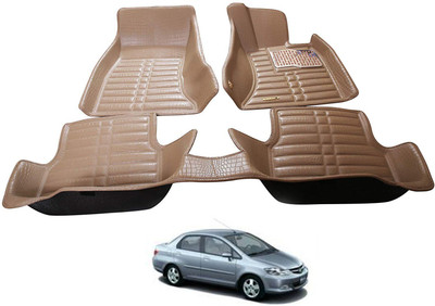 AYW Plastic 5D Mat For  Honda City ZX(Beige)