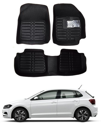 AYW Plastic 5D Mat For  Volkswagen Polo Exquisite(Black)