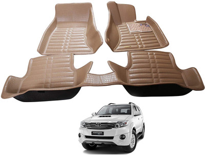 AYW Plastic 5D Mat For  Toyota Fortuner Old(Beige)