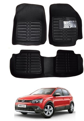 AYW Plastic 5D Mat For  Volkswagen Polo(Black)