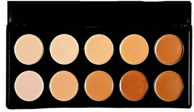 

BB MAC Imported makeup 10 shades concealer palette For All Women Skin Tone Concealer. Concealer(NATURAL)