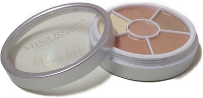 

MISS ROSE 6-Colors Concealer No Oil Flawless Concealer(multicolor)