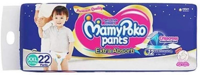 MamyPoko Pants Extra Absorb Diaper, Medium (Pack of 44) - XXL(22 Pieces)