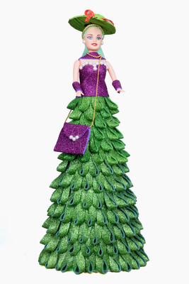 Princess Dark Green Dress(Green)