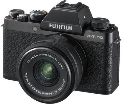 

Fujifilm X-T100 with XC15-45mm F3.5-5.6 OIS PZ Lens Mirrorless Camera Kit(Black)