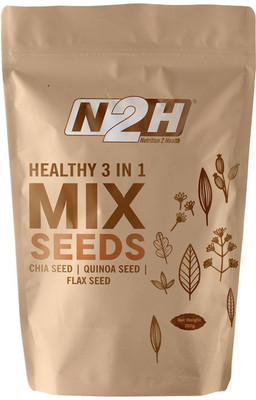 

N2H Mixed Seeds, Chia Seeds, Quinoa Seeds, Brown Flax Seeds(200)