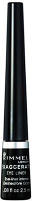 

Rimmel Exaggerate Felt Tip Eye Liner, Black, 0.08 Fluid Ounce 14.5 g(Black)
