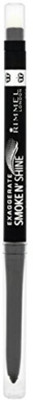 

Rimmel Exaggerate Smoke N Shine Eyeliner, 001 Little Black Smokey, 0.0089 Ounce 14.5 g(Black)