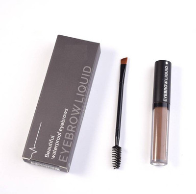 

Ni Hao Waterproof Double Head Eyebrow Pencil With Brush Long Lasting Liquid Eyebrow Gel Enhancer Eyeliner(02-brown) 4 ml(Brown)