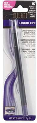 Milani LIQUID EYE Metallic Eyeliner Pencil - Perfect Purple 14.5 g(Black)