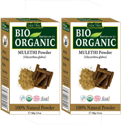 

Indus Valley 100% Organic Mulethi Powder - Twin Pack(200 g)