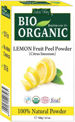 

Indus Valley Organic Face Cleanser Lemon Fruit Peel Powder(100 g)