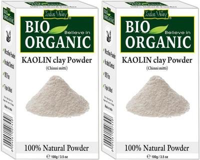 

Indus Valley Natural Chinni Mitti (Kaolin Clay) Powder - Twin Pack(200 g)